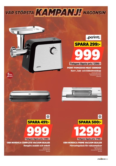Power reklamblad i vecka 32 sida 101