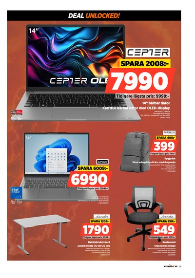 Power reklamblad i vecka 32 sida 29