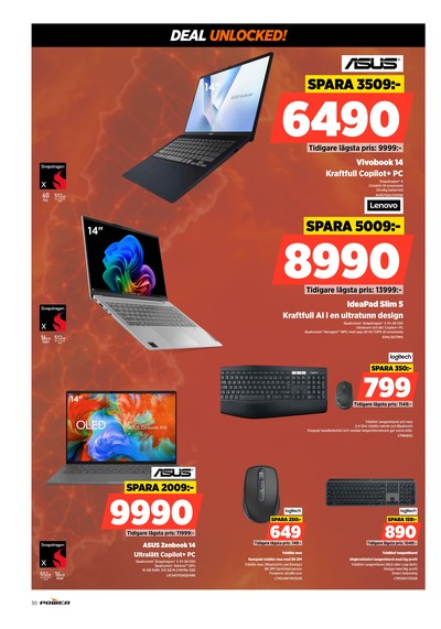 Power reklamblad i vecka 32 sida 30