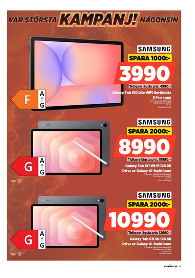 Power reklamblad i vecka 32 sida 35