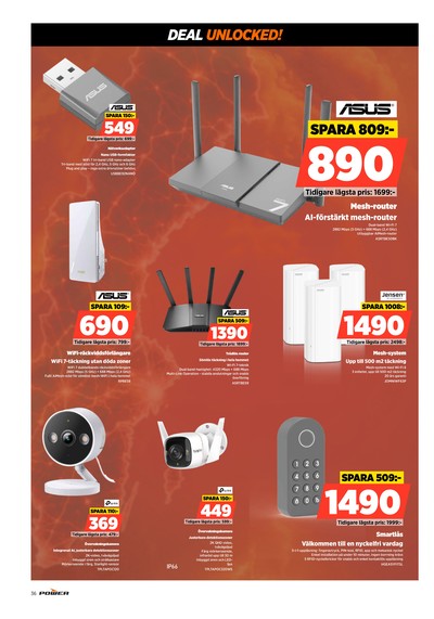 Power reklamblad i vecka 32 sida 36