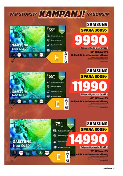 Power reklamblad i vecka 32 sida 5