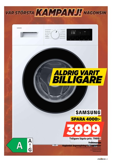 Power reklamblad i vecka 32 sida 47