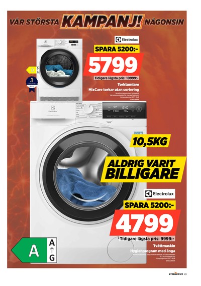 Power reklamblad i vecka 32 sida 49