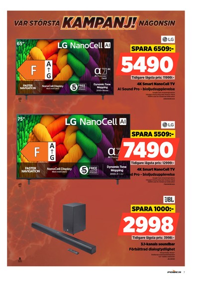 Power reklamblad i vecka 32 sida 7