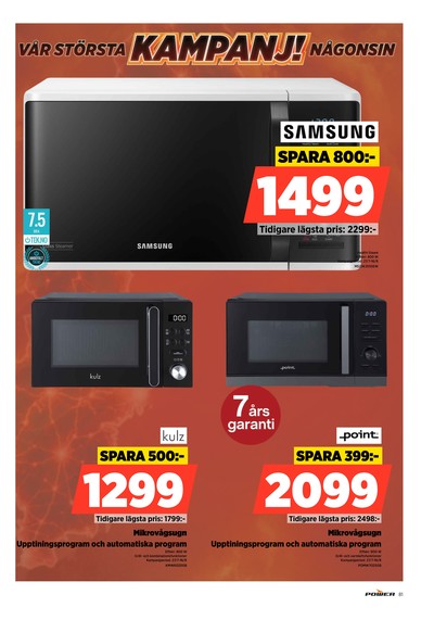 Power reklamblad i vecka 32 sida 81
