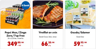 Nordby Supermarket reklamblad i vecka 32 sida 2