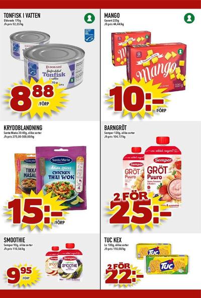 MatDax reklamblad i vecka 32 sida 19