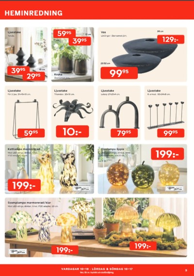 Bo Ohlsson reklamblad i vecka 32 sida 9