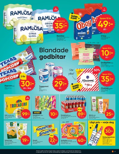 Dollarstore reklamblad i vecka 33 sida 3