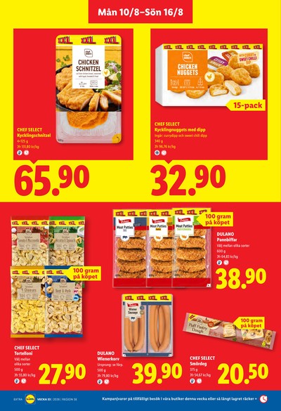 Lidl reklamblad i vecka 33 sida 12
