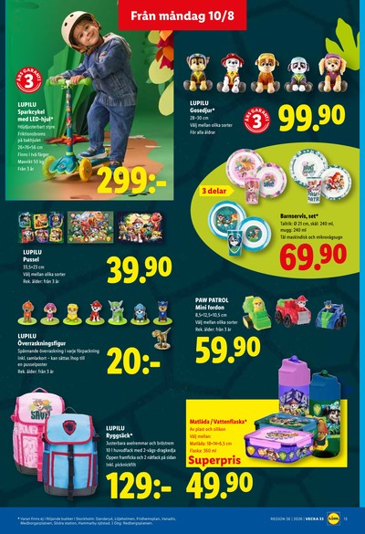 Lidl reklamblad i vecka 33 sida 15