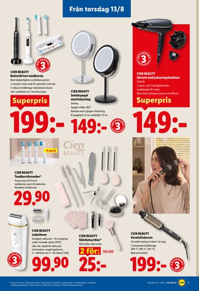 Lidl reklamblad i vecka 33 sida 22