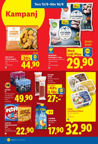 Lidl reklamblad i vecka 33 sida 25