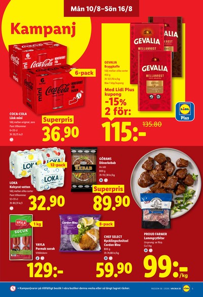 Lidl reklamblad i vecka 33 sida 5