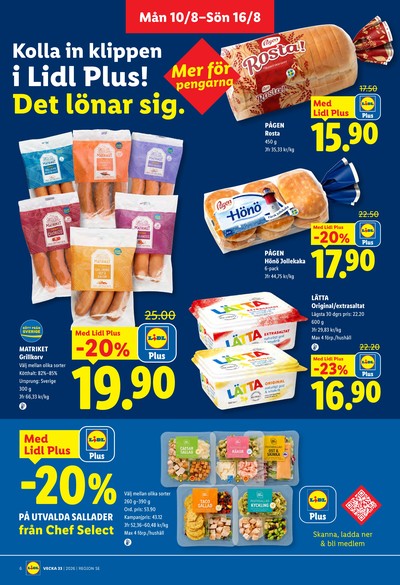 Lidl reklamblad i vecka 33 sida 6