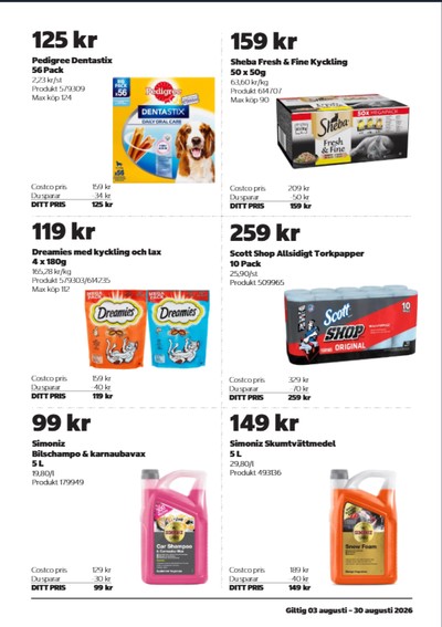 Costco reklamblad i vecka 33 sida 15