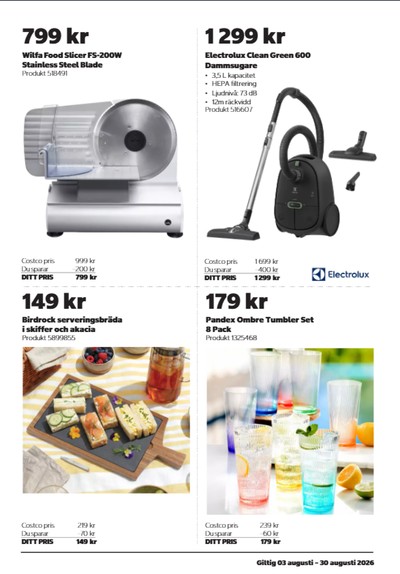 Costco reklamblad i vecka 33 sida 3