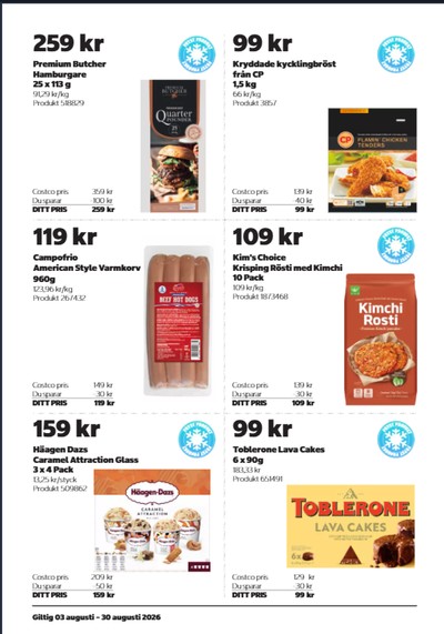 Costco reklamblad i vecka 33 sida 8