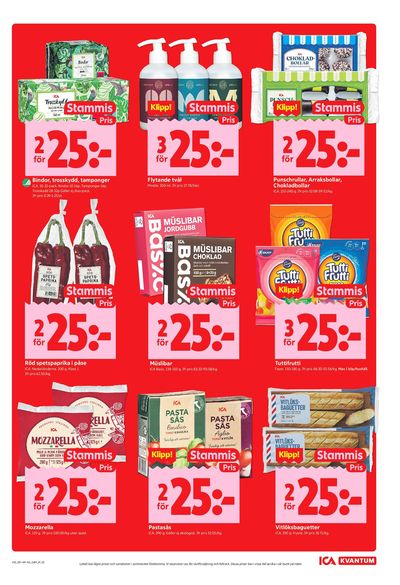 ICA Kvantum reklamblad i vecka 33 sida 3