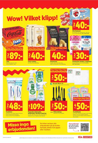 ICA Kvantum reklamblad i vecka 33 sida 9