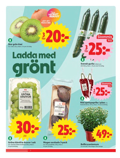 ICA Nära reklamblad i vecka 33 sida 2