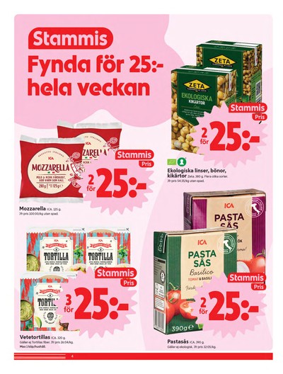 ICA Nära reklamblad i vecka 33 sida 4