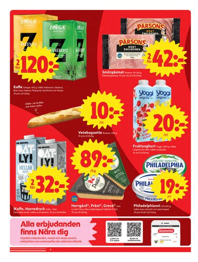 ICA Nära reklamblad i vecka 33 sida 6