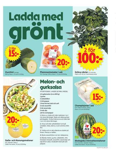 ICA Supermarket reklamblad i vecka 33 sida 5