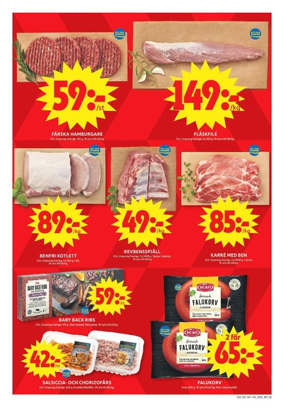 ICA Maxi reklamblad i vecka 33 sida 2