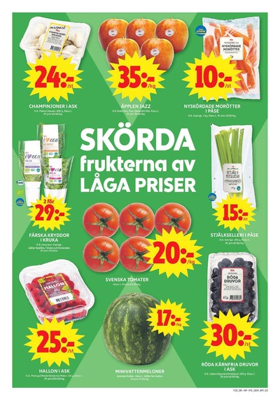ICA Maxi reklamblad i vecka 33 sida 3