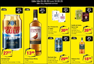 Calle reklamblad i vecka 33 sida 1