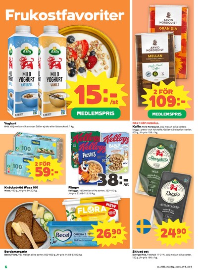Coop reklamblad i vecka 33 sida 6