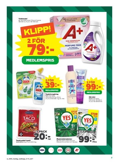 Stora Coop reklamblad i vecka 33 sida 7