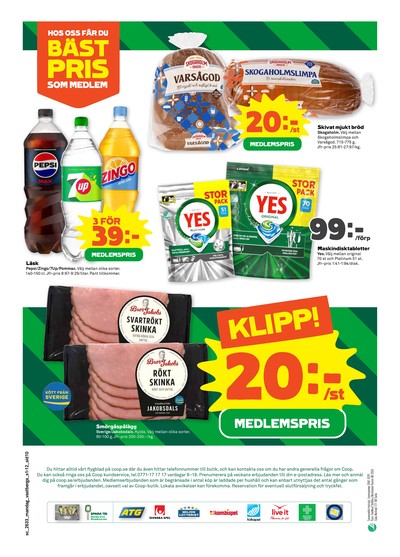 Stora Coop reklamblad i vecka 33 sida 10