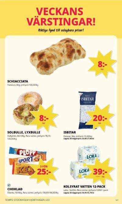 Tempo reklamblad i vecka 33 sida 5