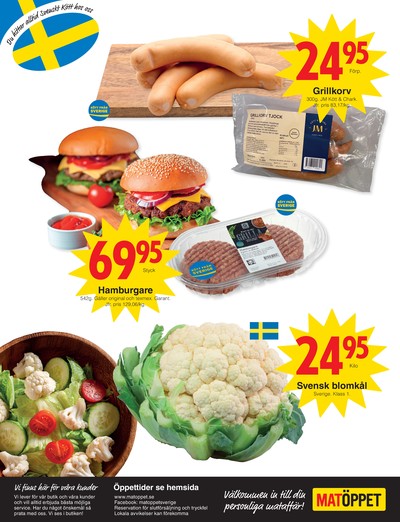 Matöppet reklamblad i vecka 33 sida 4
