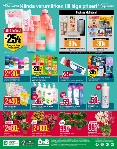 ÖoB reklamblad i vecka 33 sida 12