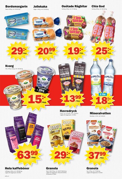 Pekås reklamblad i vecka 33 sida 2