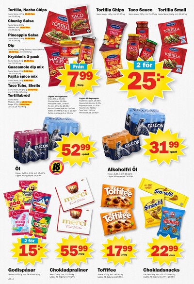 Pekås reklamblad i vecka 33 sida 4