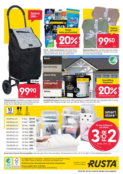 Rusta reklamblad i vecka 33 sida 16