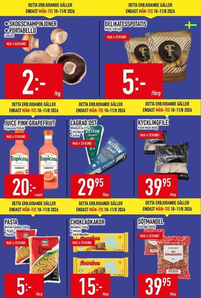 MatDax reklamblad i vecka 33 sida 2
