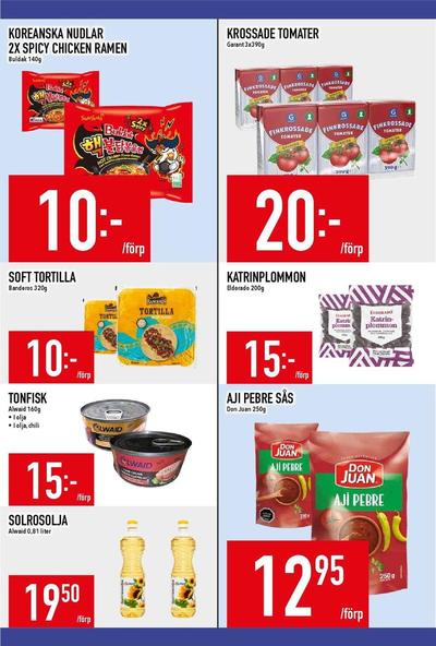 MatDax reklamblad i vecka 33 sida 14