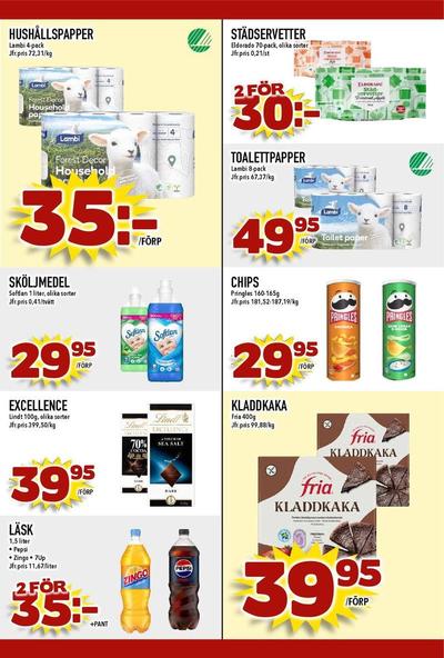 MatDax reklamblad i vecka 33 sida 21