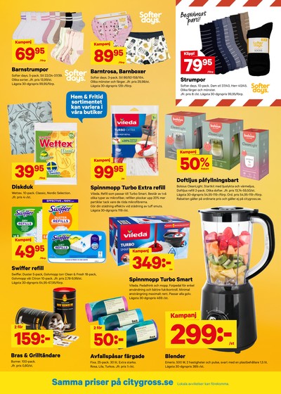 City Gross reklamblad i vecka 33 sida 12