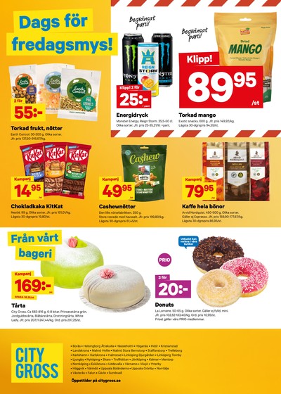 City Gross reklamblad i vecka 33 sida 14