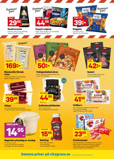 City Gross reklamblad i vecka 33 sida 9