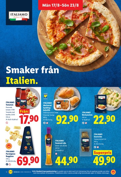 Lidl reklamblad i vecka 34 sida 12