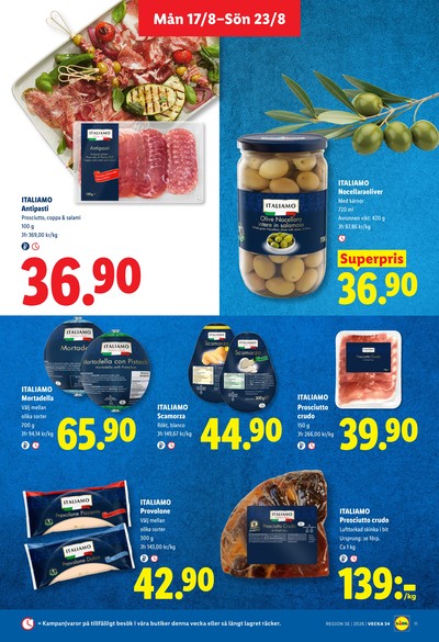 Lidl reklamblad i vecka 34 sida 13