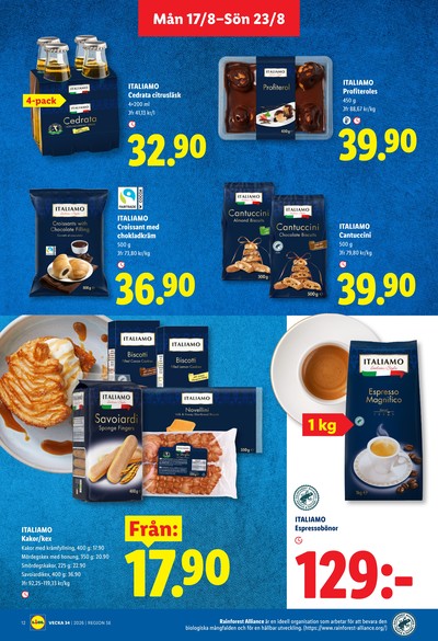 Lidl reklamblad i vecka 34 sida 14